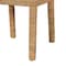 Bali & Pari Anfield Modern Bohemian Natural Seagrass and Mahogany Wood Dining Chair 243-13485-ZORO - alternate 3